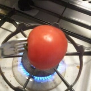 トマトの時短皮むき